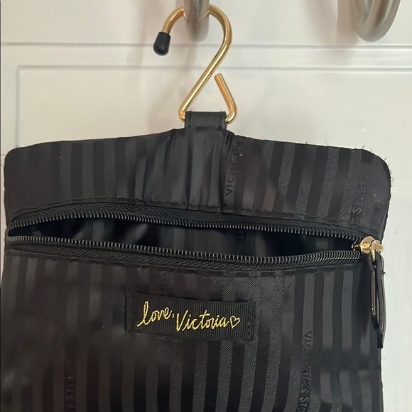 Victoria's Secret Pink and Gold Cosmetic Bag with Glitter - Picture 11 of 13